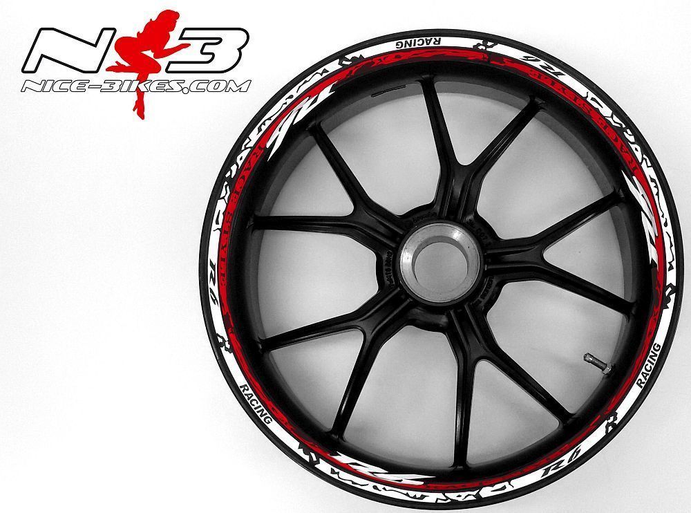 Race Style Yamaha R6 weiß rot