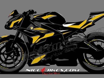 Dekorsatz S1000R Edition gleb auf schwarzer Maschine 2016