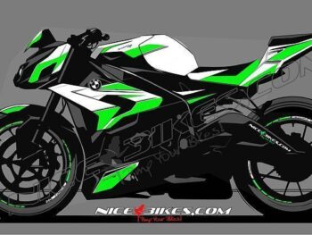 Dekorsatz S1000R Edition limegreen auf weißer Maschine 2016