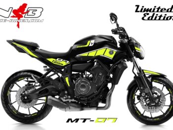 MT07 / 2017 gelb auf schwarzer Maschine