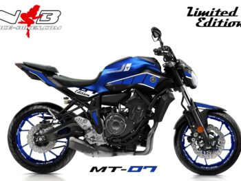 MT07 / 2017 blau auf blauer Maschine