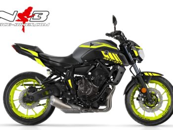 MT07 Night Fluo 2018 mit neon-gelben Design