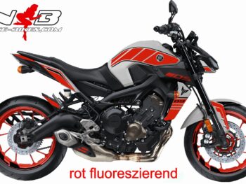 MT09 / rot-fluoreszierend auf Ice Fluo Maschine 2019