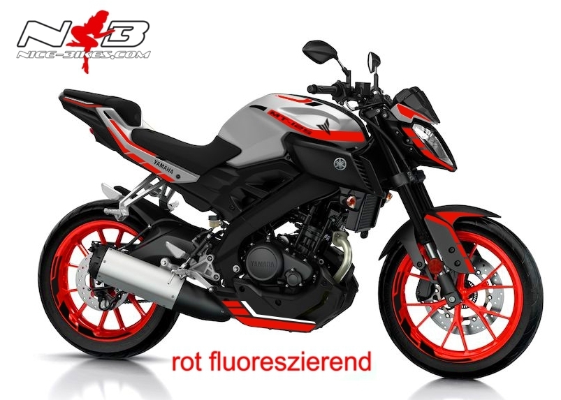 MT125 EU Ice rot fluoreszierent