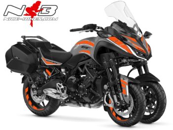 Niken GT grau Dekor orange