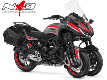 Niken GT grau Dekor rot