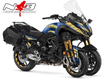 Niken GT blue Dekor gold