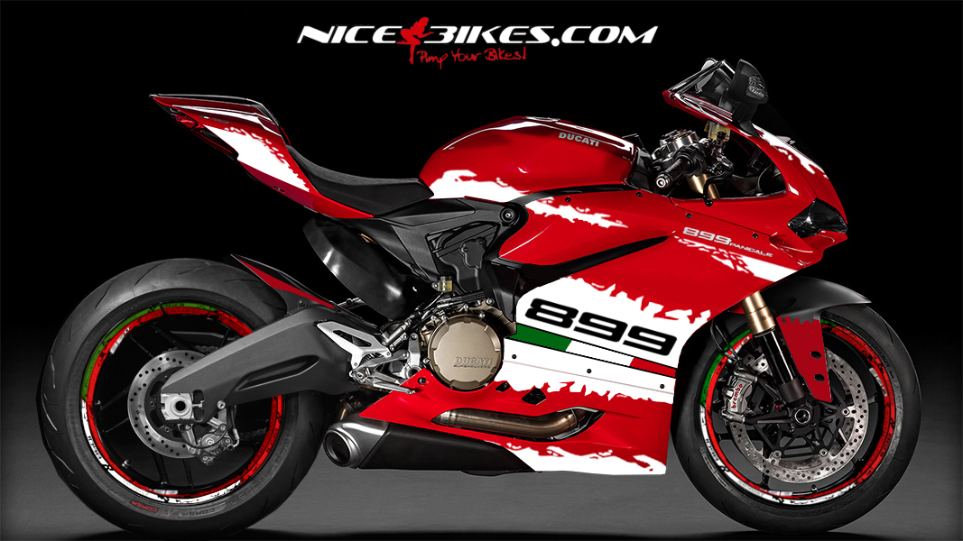 899 Panigale Edition Weiß 2.1 (Tricolor)