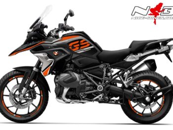 Foliendesign BMW R1250GS (Bj. 2021-23) Evil Orange