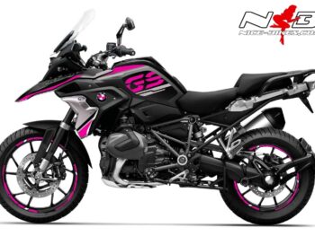 Foliendesign BMW R1250GS (Bj. 2021-23) Pretty Pink