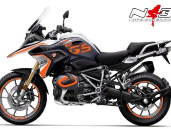 Foliendesign BMW R1250GS (Bj. 2021-23) Evil Orange