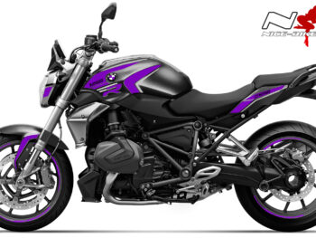 Foliendesign BMW R1250R (Bj. 2021-22) Manga Violett