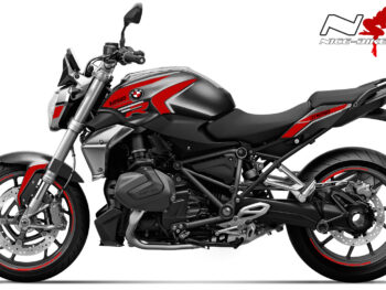 Foliendesign BMW R1250R (Bj. 2021-22) Racing Red