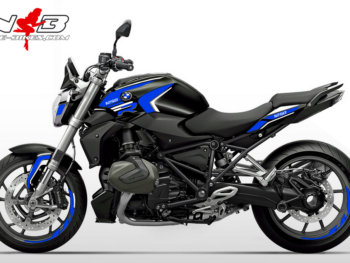 Foliendesign BMW R1250R (Bj. 2021-22) Racing Blue