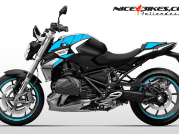 Foliendesign BMW R1250R (Bj. 2023-25) Light Blue