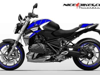 Foliendesign BMW R1250R (Bj. 2023-25) Racing Blue