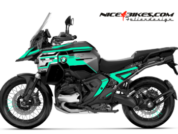 Foliendesign R1300GS ADV 2026 Miami Blue