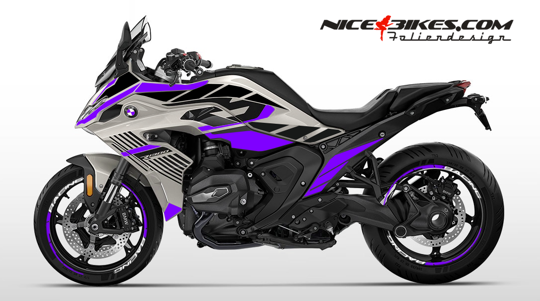 Foliendesign R1300RS 2025/26 Manga Violett