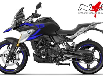 Foliendesign BMW G310GS Racing Blue