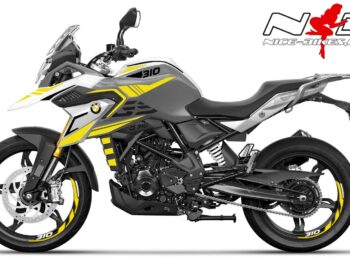 Foliendesign BMW G310GS Hornet Yellow