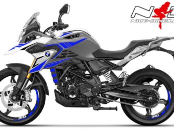 Foliendesign BMW G310GS Racing Blue