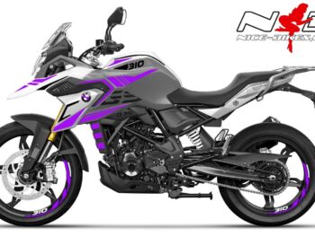 Foliendesign BMW G310GS Manga Violett