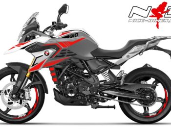 Foliendesign BMW G310GS Racing Red