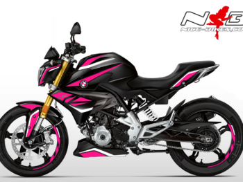 Foliendesign BMW G310R (Bj. 2020) Pretty Pink