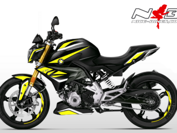 Foliendesign BMW G310R (Bj. 2020) Hornet Yellow