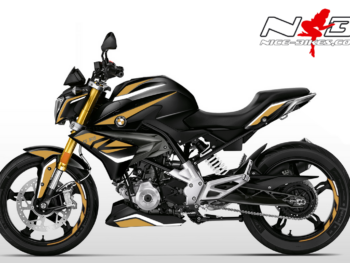 Foliendesign BMW G310R (Bj. 2020) Olympic Gold