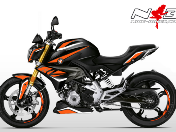Foliendesign BMW G310R (Bj. 2020) Evil Orange