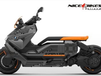 Foliendesign BMW CE04 Magic black