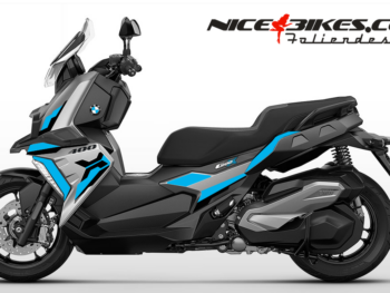 Foliendesign BMW C400X 2023 Light Blue