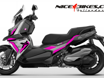 Foliendesign BMW C400X 2023 Pretty Pink
