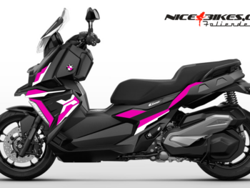 Foliendesign BMW C400X 2024 Pretty Pink