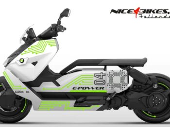 Foliendesign BMW CE04 Limegreen