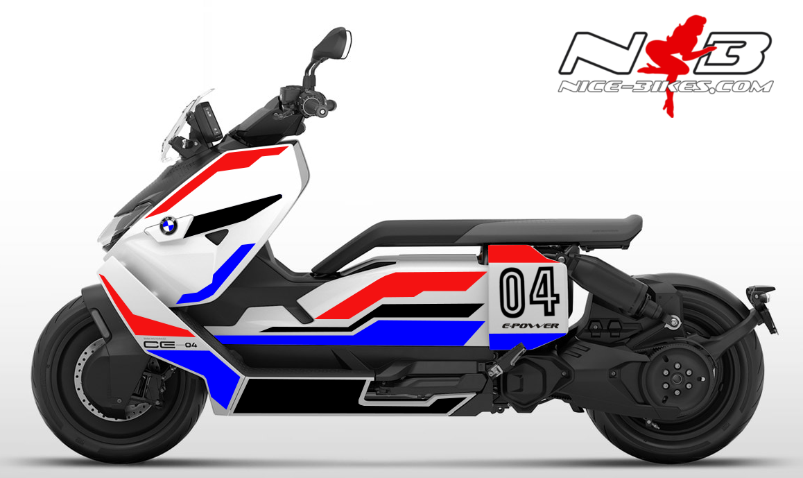 Foliendesign BMW CE-04 Motorsport