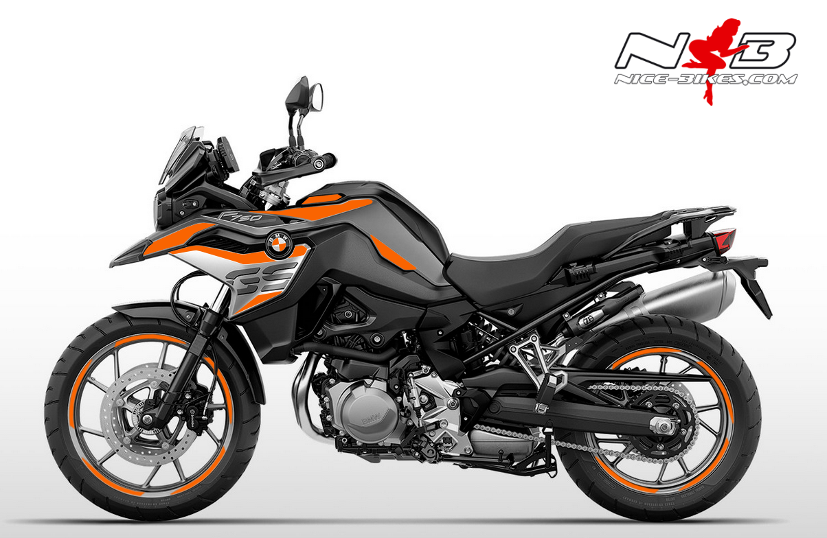 Foliendesign F750GS Evil Orange