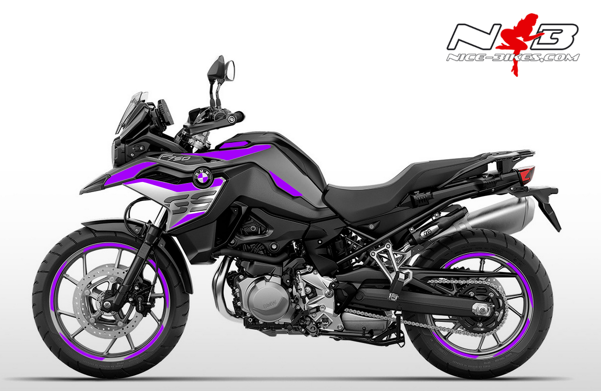 Foliendesign F750GS Manga Violett