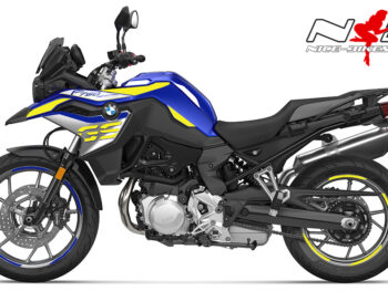 Foliendesign F750GS 2021 Hornet Yellow