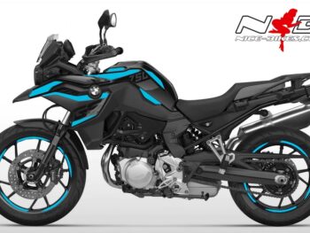 Foliendesign BMW F750/850GS Light Blue