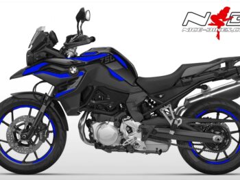 Foliendesign BMW F750/850GS Racing Blue