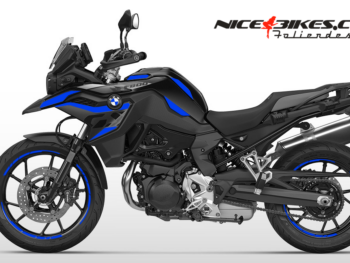 Foliendesign BMW F800GS 2024 Racing Blue