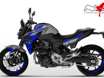 Foliendesign BMW F900R Racing Blue 2022-23