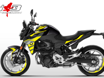 Foliendesign BMW F900 R Hornet Yellow 2020-23