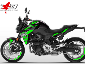 Foliendesign BMW F900 R Lime-Green 2020-23