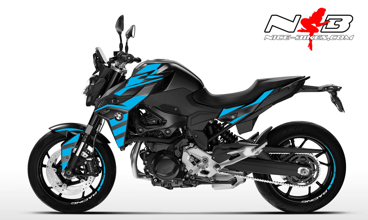 Foliendesign F900R 2024-25 Light Blue