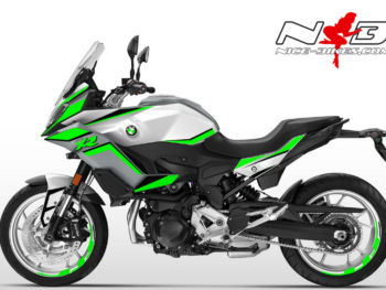 Foliendesign BMW F900 XR Limegreen 2020-23