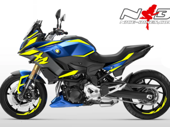 Foliendesign BMW F900XR  Noen Yellow 2020-23
