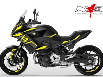 Foliendesign BMW F900XR Hornet Yellow 2020-23